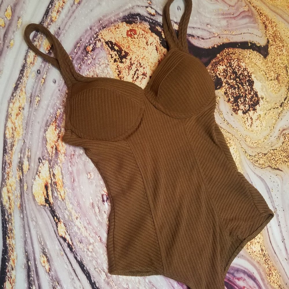 Brown Sweetheart Bodysuit